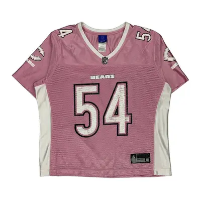 Chicago Bears Reebok Nfl Jersey - Large Pink Nylon Blend