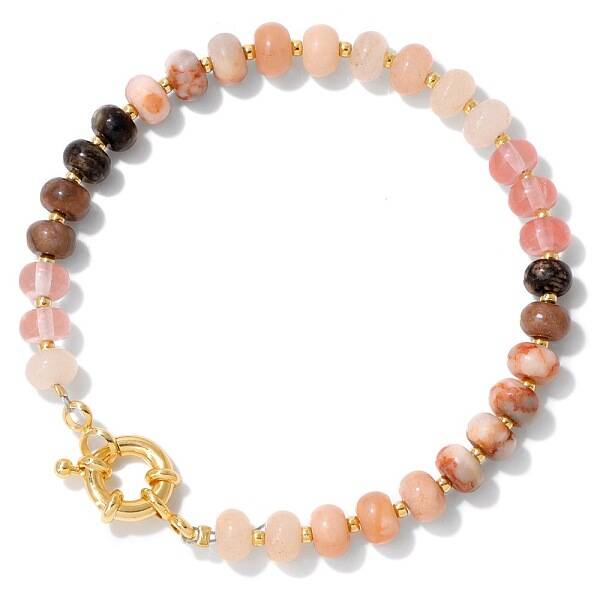 Natural Mixed Gemstone Beads Stretch Bracelets