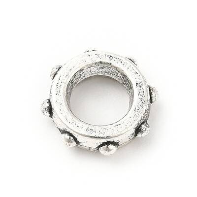 Tibetan Style Alloy European Beads