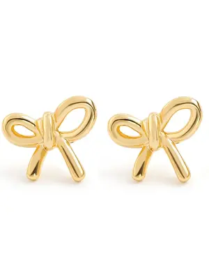 Women's Elegant Bowknot Design Stud Earrings, 1 Pair Minimalist Trendy Stud Earrings, Gorgeous Vintage Jewelry As Birthday Gi...