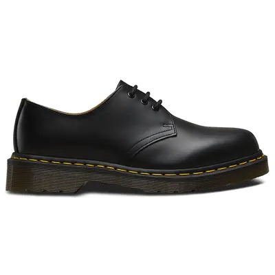 Dr. Martens 1461 Smooth Leather Unisex Lace Up Shoes - Black - Size:US 9 Women / 8 Men