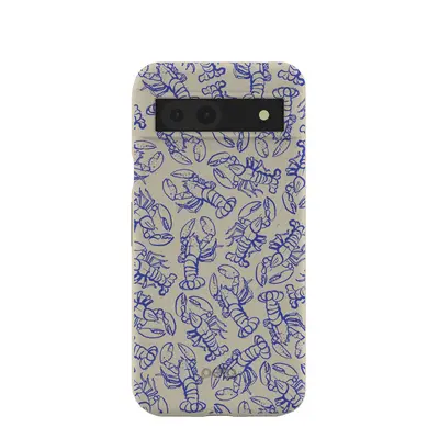 London Fog Blue Lobster Google Pixel 8a Case