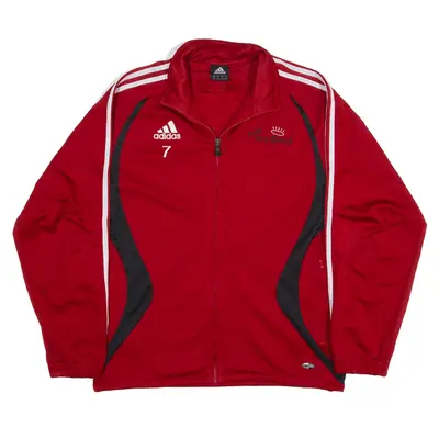 ADIDAS Lady Red Devils Track Jacket Red Mens M