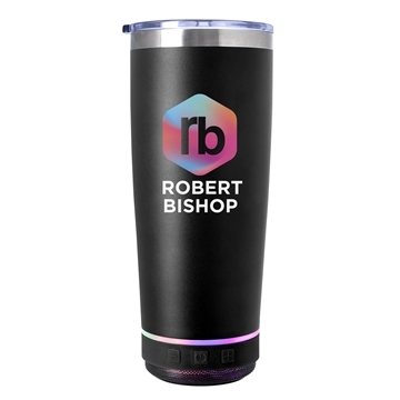 12 Customized Tumbler with Wireless Speaker - 20 oz - Vacuum ...