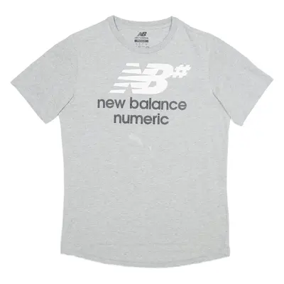 NEW BALANCE Womens T-Shirt Grey M