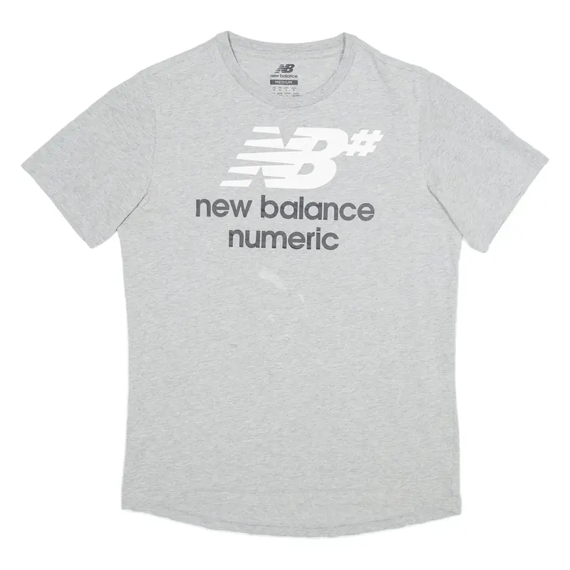 NEW BALANCE Womens T-Shirt Grey M