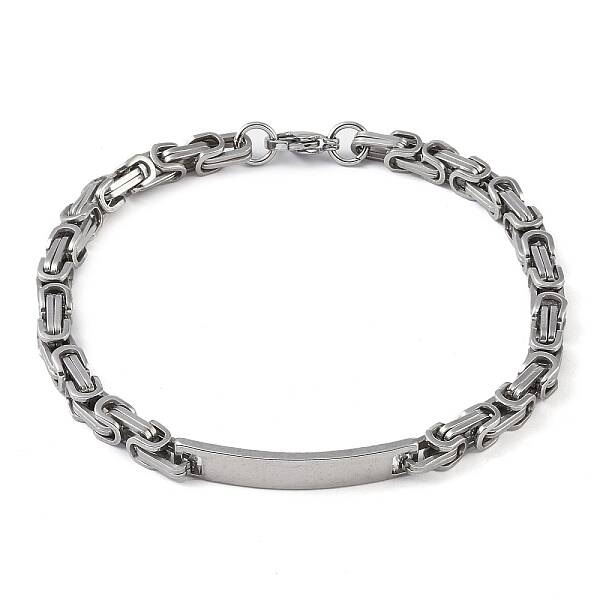 Tarnish Resistant 201 Stainless Steel ID Bracelets