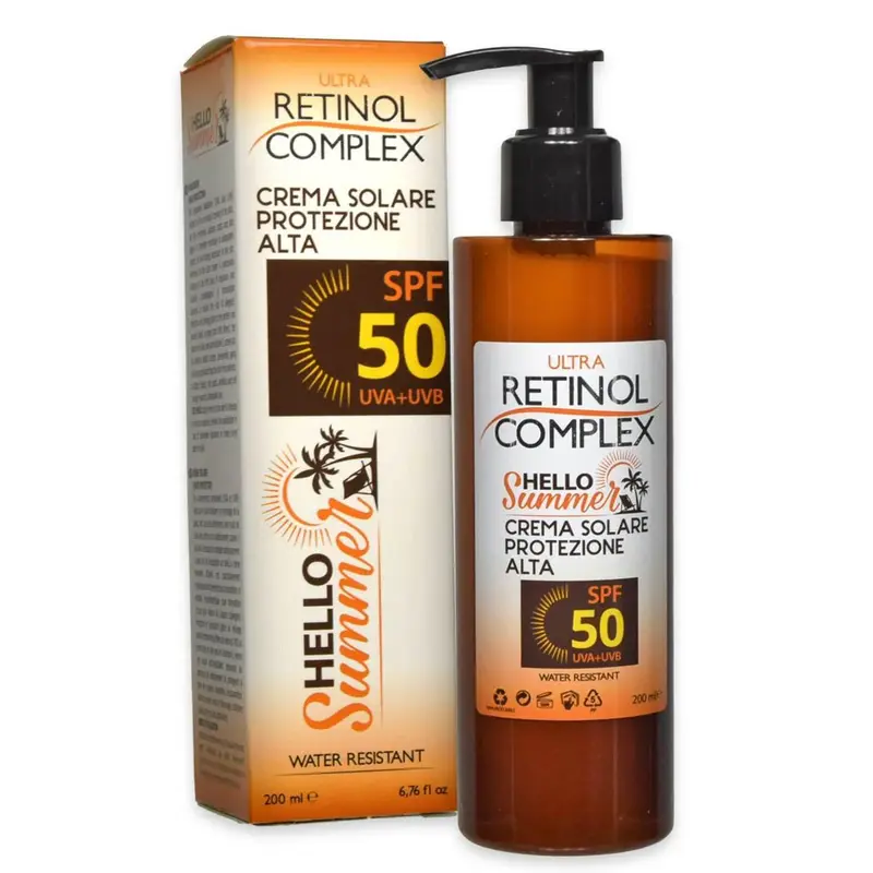 Retinol complex hello summer sun cream spf 50 200 ml