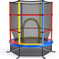 Costzon Trampoline ASTM Approved Trampoline with Enclosure Safety Net, No-Gap Safe Design, Easy to Assemble, Indoor/Outdoor, ...
