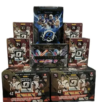 NFL PYT Football Card Break: 8 Boxes