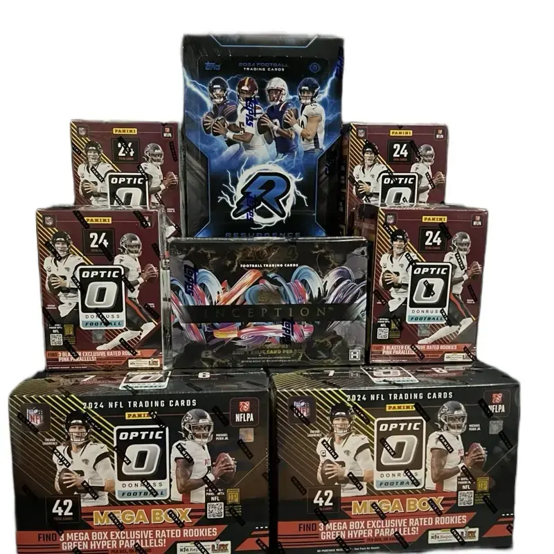 NFL PYT Football Card Break: 8 Boxes