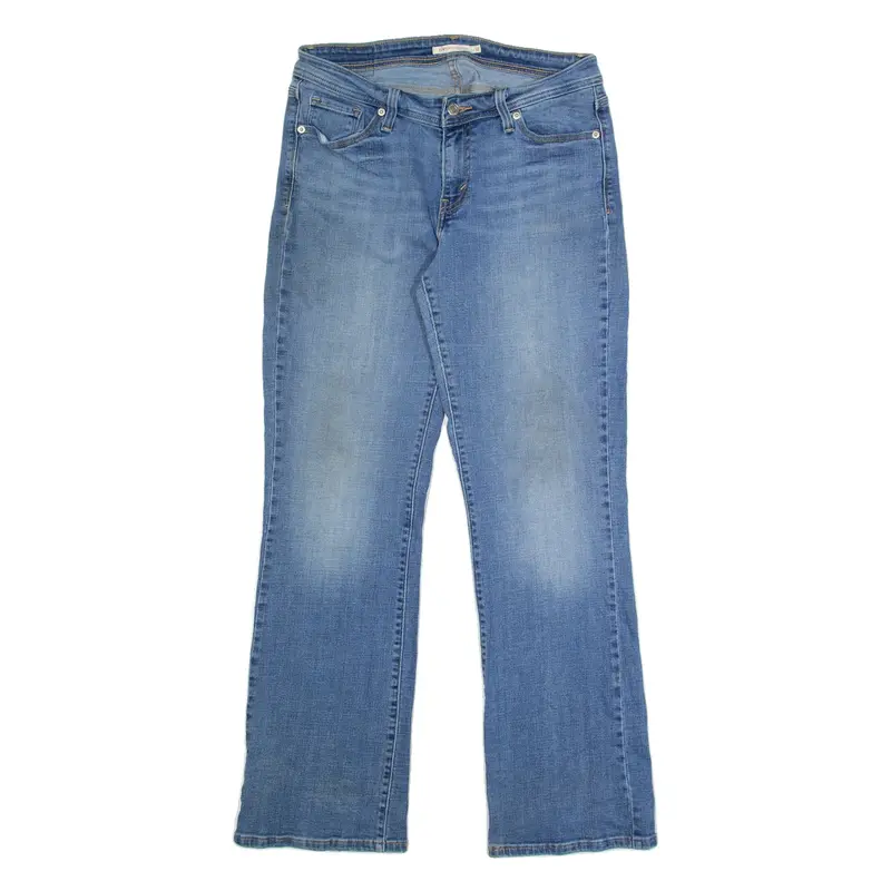 LEVI'S 529 Womens Jeans Blue Regular Bootcut Stone Wash W31 L32