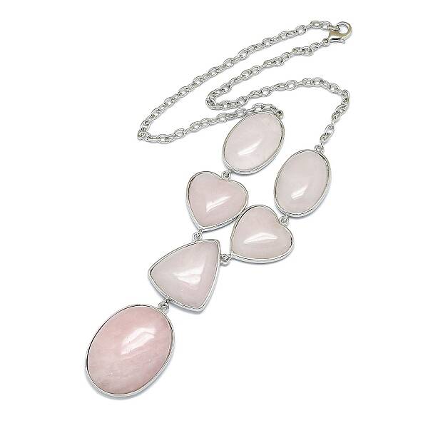 Natural Rose Quartz Necklaces