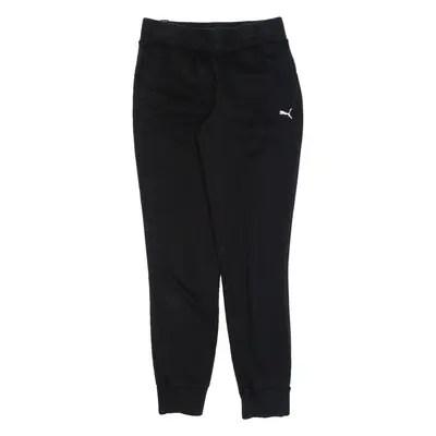 PUMA Womens Joggers Black Skinny UK 8 W26 L27