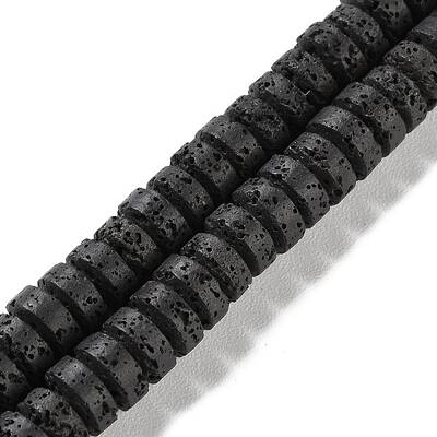 Synthetic Lava Rock Dyed Beads Strands