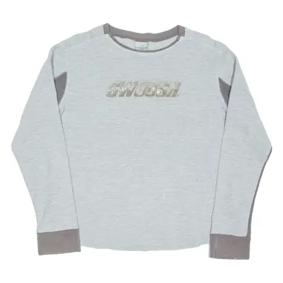NIKE Mens Sweatshirt Grey M