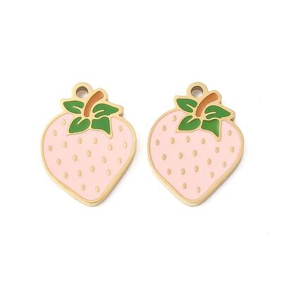 304 Stainless Steel Enamel Charms