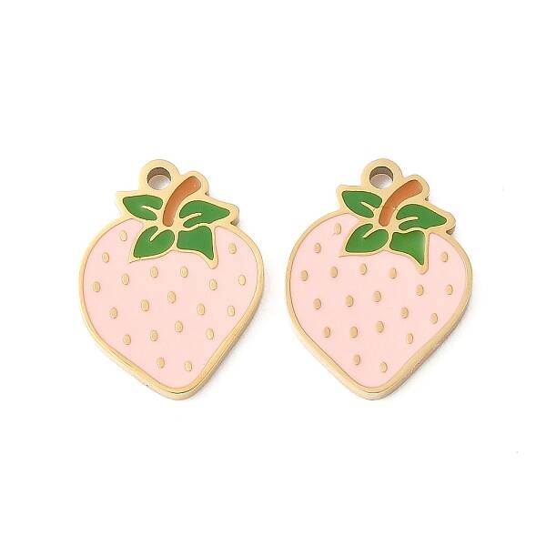 304 Stainless Steel Enamel Charms
