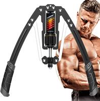 Arm Exerciser - Adjustable 22-440lbs Hydraulic Power, Home Chest Expander, Shoulder Muscle Training Fitness Equipment, Arm En...