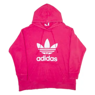 ADIDAS ORIGINALS Girls Pink Hoodie 3XL