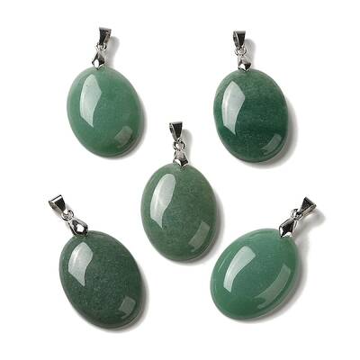 Natural Green Aventurine Pendants