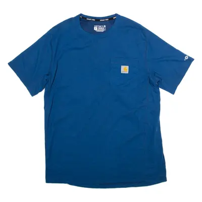 CARHARTT Relaxed Fit Mens T-Shirt Blue M