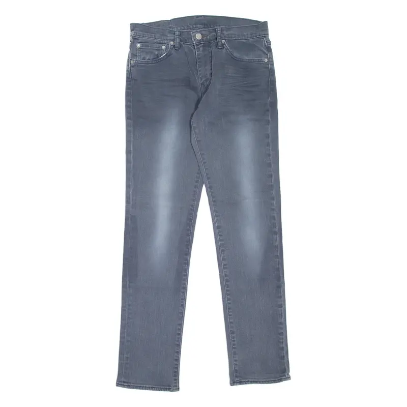 LEVI'S 511 Jeans Mens Blue Slim Straight Stone Wash W30 L32