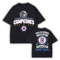 Cruz Azul Campeones 2025 Todos Los Hombres Tshirt, Classic Soccer Graphic Tees for Men and Women Streetwear, Liga Mx T-shirt ...