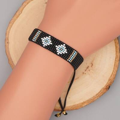 Miyuki Seed Braided Bead Bracelet
