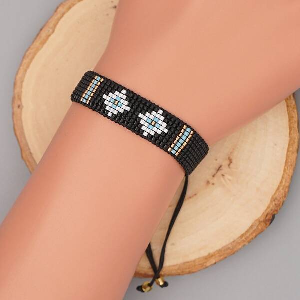 Miyuki Seed Braided Bead Bracelet