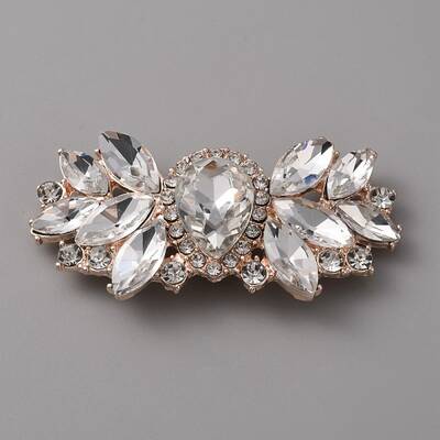 Alloy Rhinestone Shoe Decorations