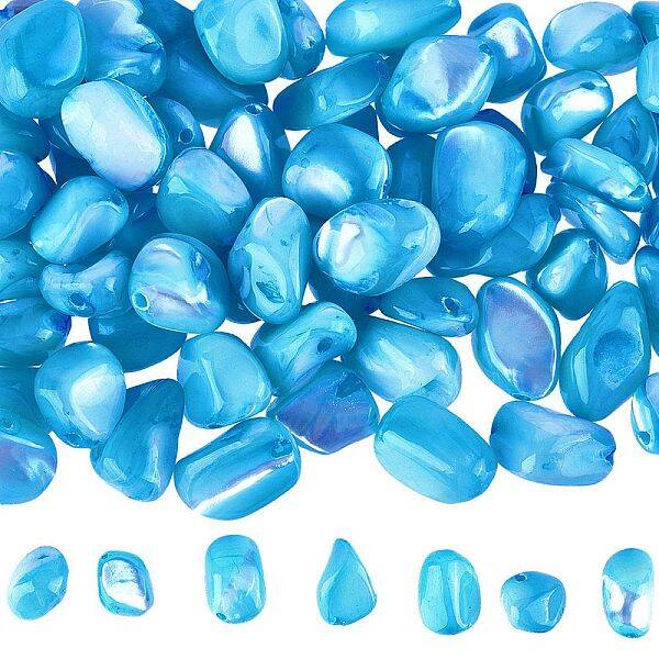100Pcs Natural Trochid Shell/Trochus Shell Beads