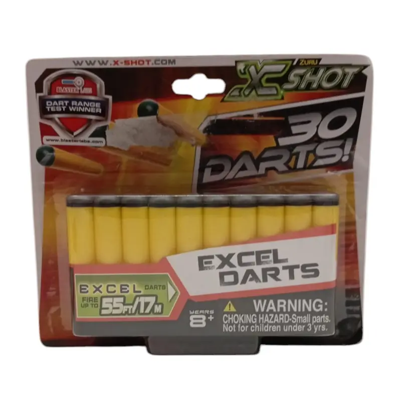 Set, Zuru, X-Shot Excel Dual Darts, Children's, 8+ Years, 24 Pieces