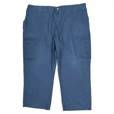 Carhartt Cargo Trousers - 41? Waist Navy Cotton