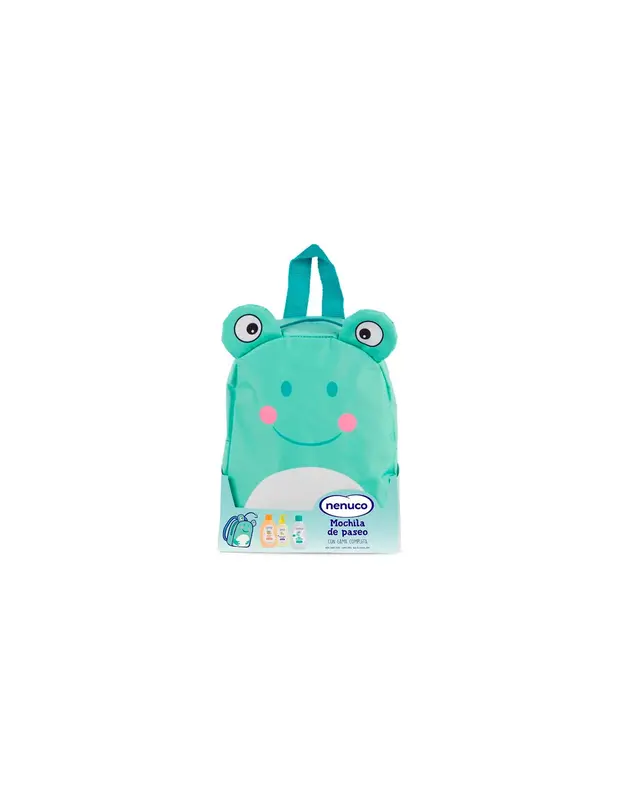 Backpack Nenuco frog 3 pieces