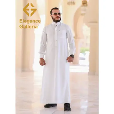 Egyptian – Premium Men's Thobe | Elegant Cotton Blend Islamic Wear
