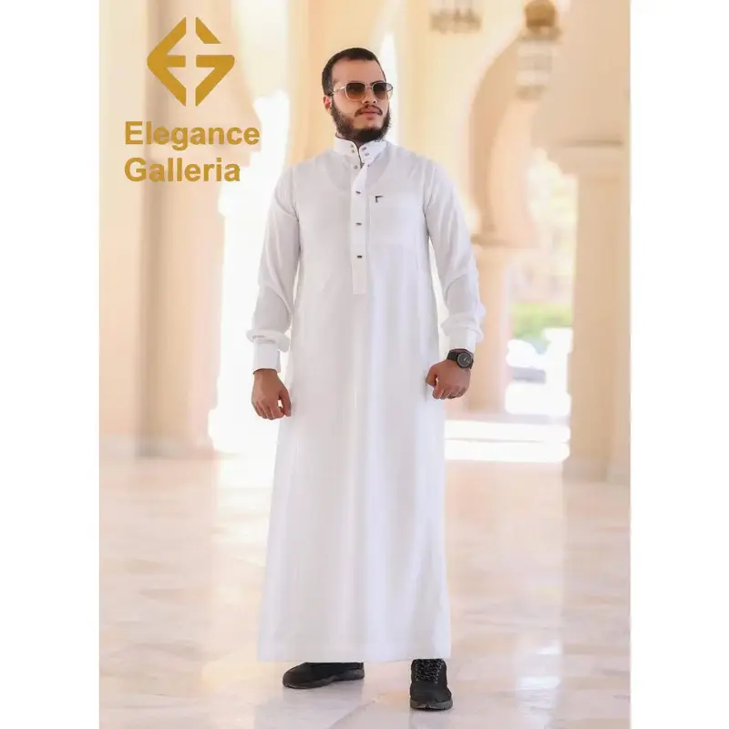 Egyptian – Premium Men's Thobe | Elegant Cotton Blend Islamic Wear