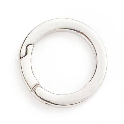 Tarnish Resistant 304 Stainless Steel Spring Gate Rings