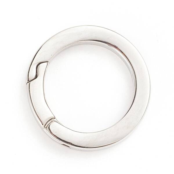 Tarnish Resistant 304 Stainless Steel Spring Gate Rings