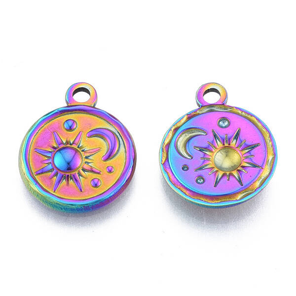 Ion Plating(IP) 201 Stainless Steel Pendants