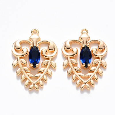 Brass Glass Pendants