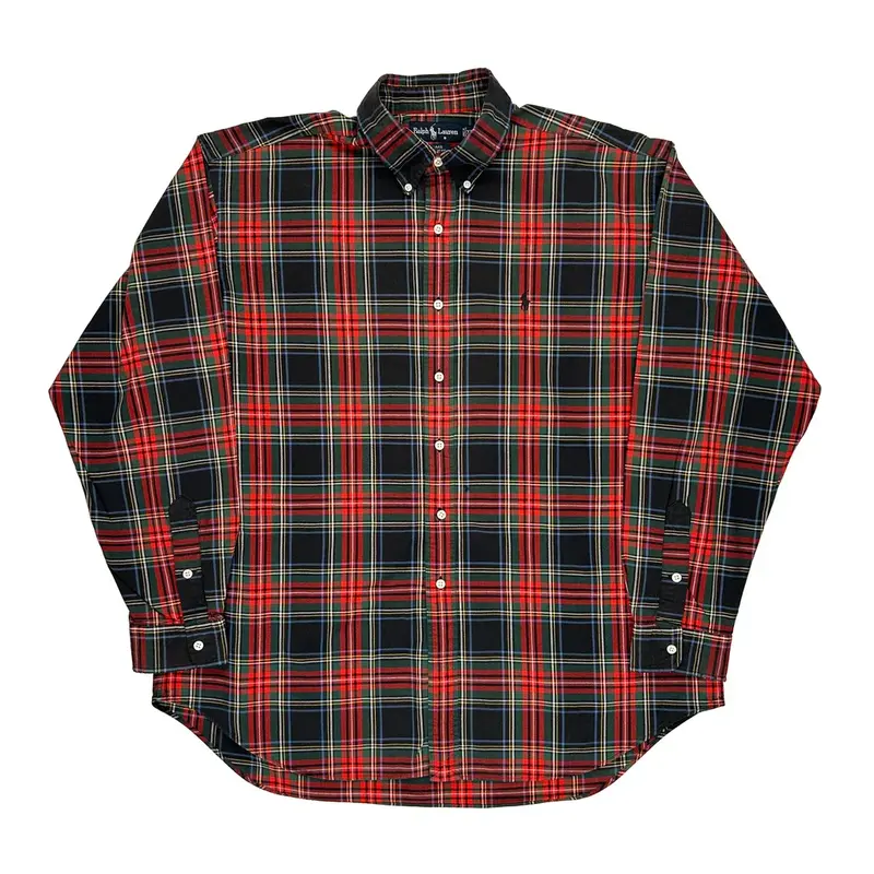 Blake Ralph Lauren Checked Flannel Shirt - XL Multicoloured Cotton | Size: x-large