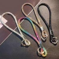 Rhinestone Decor Phone Chain, 1 Count Fashionable Phone Lanyard, Durable Short Lanyard Suitable for Women, Fashion Accessorie...