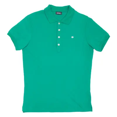 DIESEL Mens Polo Shirt Green S