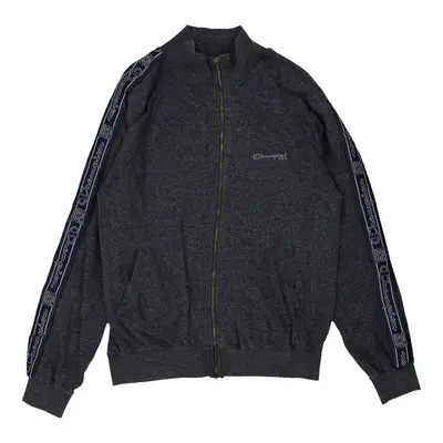 Champion Zip Up - XL Blue Cotton Blend
