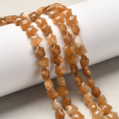 Natural Red Aventurine Beads Strands