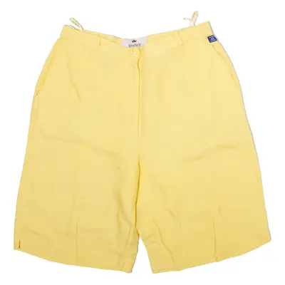KINGFIELD Womens Casual Shorts Yellow M W30