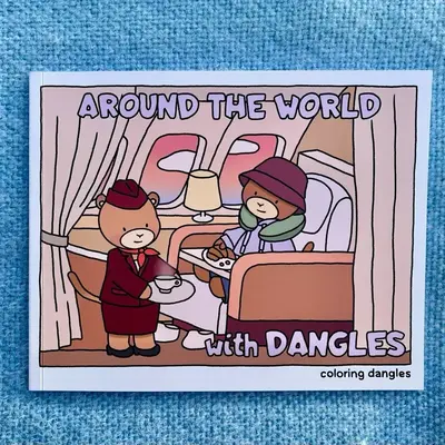 Coloring Dangles: Around the World with Dangles Coloring Book