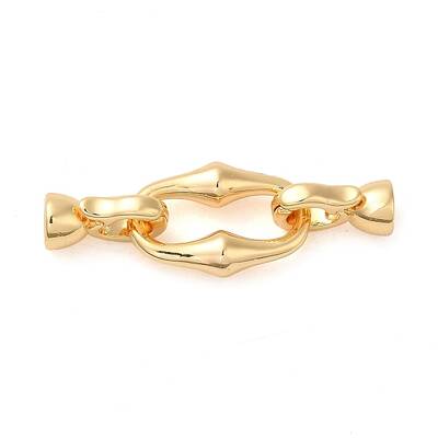 Brass Fold Over Clasps