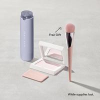 Fenty Beauty Glow ‘N Set Essentials: Hydra Vizor Huez Refillable Tinted SPF 30 Moisturizer + Invisimatte Instant Setting & ...